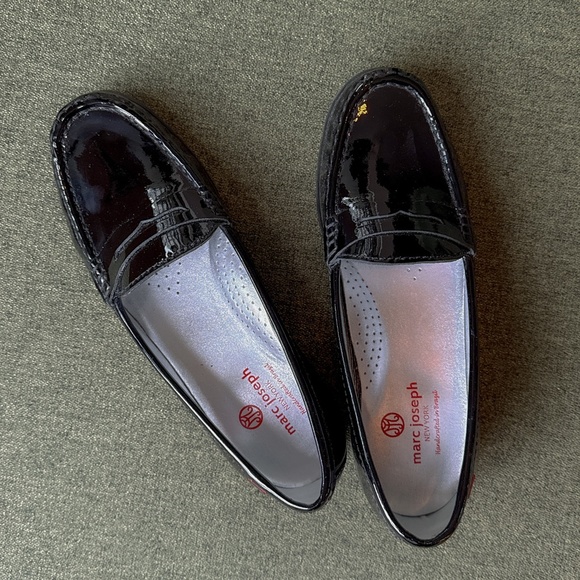 Black patent leather loafers - Marc Joseph East Village - Picture 1 of 7